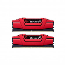 Модуль пам'яті для комп'ютера G.Skill DDR4 8GB (2x4GB) 2666 MHz RIPJAWS V RED (F4-2666C15D-8GVR)