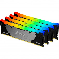 Модуль пам'яті Kingston FURY Renegade RGB Black DDR4-3600 128GB (4x32GB) (KF436C18RB2AK4/128)