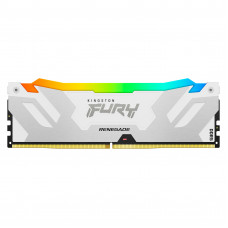 Модуль пам'яті для комп'ютера Kingston Fury (ex.HyperX) DDR5 32GB 6400 MHz Renegade RGB White (KF564C32RWA-32)