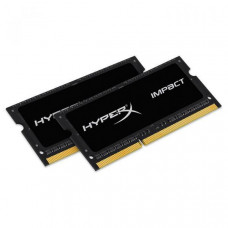 Пам'ять ноутбука Kingston DDR3 16GB KIT (8GBx2) 1600 1.35V/1.5V HyperX Impact (HX316LS9IBK2/16)
