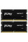 Модуль пам'яті для ноутбука Kingston Fury (ex.HyperX) SoDIMM DDR5 32GB (2x16GB) 6000 MHz Impact (KF560S38IBK2-32)