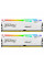 Модуль пам'яті Kingston FURY Beast White RGB DDR5-6000 32GB (2x16GB) CL40-40-40 1.35V XMP (KF560C40BWAK2-32)