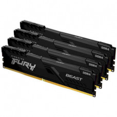 Модуль пам'яті Kingston FURY Beast Black DDR4-3600 128GB (4x32GB)  1.35V XMP(KF436C18BBK4/128)