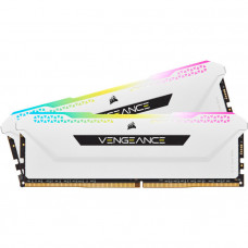 Модуль пам`ятi Corsair DDR4 2x16GB/3200 Vengeance RGB Pro SL White (CMH32GX4M2E3200C16W)