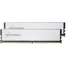 Модуль пам'яті для комп'ютера eXceleram DDR4 16GB (2x8GB) 2666 MHz Black&White (EBW4162619AD)