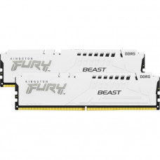 Модуль пам'яті KINGSTON 64GB DDR5 5200MHz FURY Beast White  EXPO  (2x32) (KF552C36BWEK2-64)