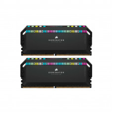 Модуль пам'яті для комп'ютера Corsair DDR5 32GB (2x16GB) 6400 MHz Dominator Platinum RGB Black (CMT32GX5M2B6400C32)