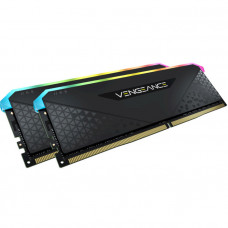 Модуль пам`ятi Corsair DDR4 2x32GB/3200 Vengeance RGB RS Black (CMG64GX4M2E3200C16)