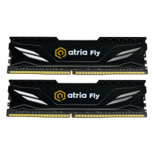 Оперативна память Atria Fly 8Gb x 2 (16Gb Kit) DDR4, 3600 MHz, Black (UAT43600CL18BK2/16)