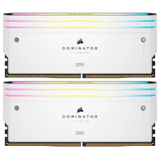 Модуль пам`ятi DDR5 2x16GB/6000 Corsair Dominator Titanium RGB White (CMP32GX5M2B6000C30W)