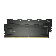 Модуль пам'яті для комп'ютера eXceleram DDR4 32GB (2x16GB) 2666 MHz Black Kudos (EKBLACK4322616CD)