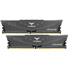 Оперативна пам'ять Team Vulcan Z 8Gb x 2 (16Gb Kit) DDR4, 3200 MHz Grey (TLZGD416G3200HC16CDC01)