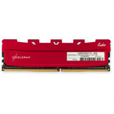 Модуль пам'яті для комп'ютера eXceleram DDR4 8GB 3200 MHz Kudos Red (EKRED4083217A)