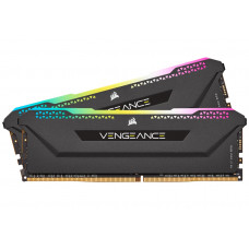 Оперативна пам`ять Corsair DDR4 2x16GB/3600 Vengeance RGB Pro SL Black (CMH32GX4M2D3600C18)