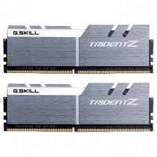 Модуль пам'яті для комп'ютера G.Skill DDR4 16GB (2x8GB) 3200 MHz Trident Z Silver H/ White(F4-3200C16D-16GTZSW)
