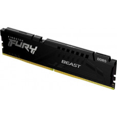 Модуль пам'яті для комп'ютера Kingston Fury DDR5 16GB 6000 MHz Beast Black  (KF560C40BB-16)