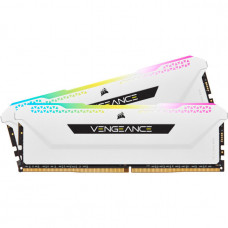 Модуль пам`ятi Corsair Vengeance RGB Pro SL White DDR4 2x8GB/3600 (CMH16GX4M2D3600C18W)