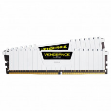 Оперативна пам'ять Corsair Vengeance LPX 8Gb x 2 (16Gb Kit) DDR4 3200 MHz White (CMK16GX4M2B3200C16W)