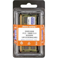 Модуль пам`ятi GOODRAM SO-DIMM 8Gb DDR3 1333 GR1333S364L9/8G