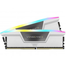 Модуль пам`ятi Corsair DDR5 2x16GB/5600 Vengeance RGB White (CMH32GX5M2B5600C40W)