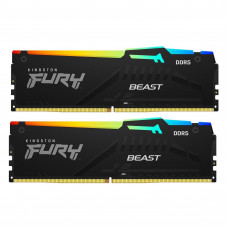 Модуль пам'яті для комп'ютера Kingston Fury (ex.HyperX) DDR5 16GB (2x8GB) 6000 MHz Beast RGB (KF560C40BBAK2-16)