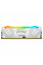 Модуль пам'яті для комп'ютера Kingston Fury (ex.HyperX) DDR5 16GB 6000 MHz Renegade RGB White XMP (KF560C32RWA-16)