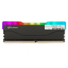 Модуль пам'яті для комп'ютера eXceleram DDR4 16GB 3200 MHz RGB X2 Series Black (ERX2B416326C)