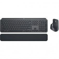Комплект (клавіатура, миша) бездротовий Logitech MX Keys Combo for Business Graphite US (920-010933)