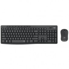 Комплект клавіатура та мишка Logitech MK295 Silent UA Graphite (920-009800)