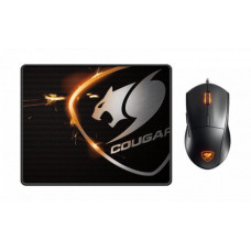 Мишка Cougar Minos XC Black USB + килимок Speed XC