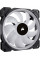Вентилятор Corsair LL140 RGB Twin Pack (CO-9050074-WW), 140x140x25мм, 4-pin, чорний