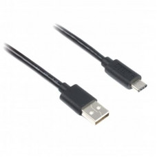 Кабель Cablexpert USB - USB Type-C V 2.0 (M/M), 1 м, чорний (CCP-USB2-AMCM-1M)