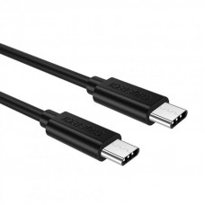 Кабель Choetech USB Type-C - USB TypeC (M/M), 0.5 м, Black (CC0001)