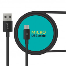 Кабель Piko CB-UM10 USB - micro USB (M/M), 0.2 м, Black (1283126493874)