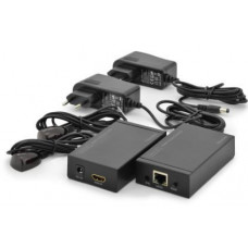 Подовжувач DIGITUS HDMI через CAT 5/IP з функцією ІЧ, 120м (DS-55120)