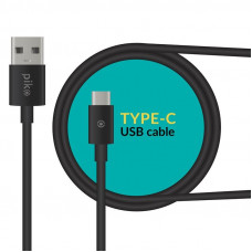 Кабель Piko CB-UT12 USB - USB Type-C (M/M), 2 м, Black (1283126493850)