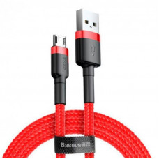 Кабель Baseus Cafule USB-microUSB, 2м Red (CAMKLF-C09)