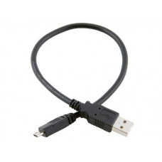 Кабель Atcom USB - micro USB V 2.0 (M/M), 0.8 м, чорний (9174) пакет