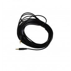 Аудіо-кабель Atcom 3.5 мм - 3.5 мм (M/M), 7.5 м, чорний (17438) пакет