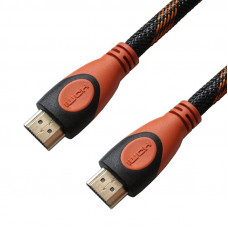 Кабель Grand-X HDMI - HDMI (M/M), 1.5 м, Black-Orange (HDN-HDN-4K)