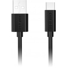 Кабель Choetech USB - USB Type-C (M/M), 2 м, Black (AC0003)