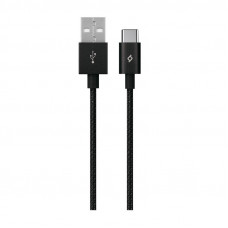Кабель Ttec AlumiCable XL USB - USB Type-C (M/M), 2 м, Black (2DK23S)