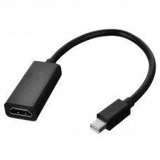 Адаптер Atcom mini DisplayPort - HDMI (M/F), 0.1 м, Black (11042)