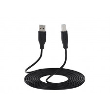Кабель 2E USB-A > USB-B, 3м, чорний (2E-W-3169m3)