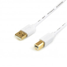 Кабель Atcom USB - USB Type-B V 2.0 (M/M), 1.8 м, білий (13423)