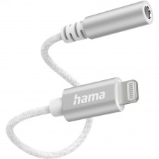Адаптер Hama Lightning - Jack 3,5 White (00201523)