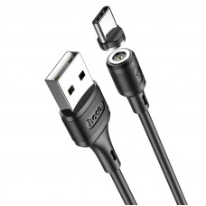 Кабель Hoco X52 USB - USB Type-C, 1 м, магнітний, Black (X52CB)