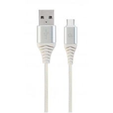 Кабель Cablexpert USB - USB Type-C V 2.0 (M/M), 2 м, White (CC-USB2B-AMCM-2M-BW2)