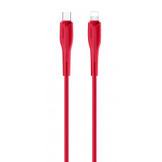 Кабель Usams US-SJ405 USB Type-C - Lightning, 1 м, Red (SJ405USB03)
