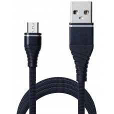 Кабель Grand-X USB - micro USB (M/M), Cu, 2.1 A, 1.2 м, Black (NM012BK)